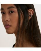 Bague d'oreille en argent 925 Midi Silver argenté