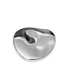 Broche en résine Oyster argentées