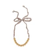 Collier en résine Splash Bubbles GL doré