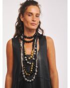 Collier en résine Splash Bubbles GL doré