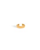 Bague d'oreille en argent 925 plaqué or 18 carats Midi doré