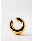 Ohrring aus 18-karätigem vergoldetem 925er-Silber, Goldring