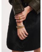Bott Mini vergulde 18k vergulde 925 zilveren armband