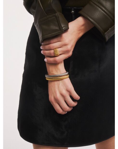 Bott Mini vergulde 18k vergulde 925 zilveren armband