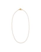 Collier en résine Mulberry blanc cassé