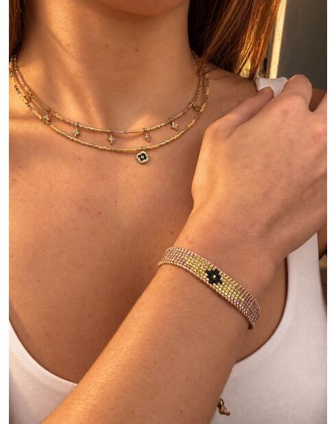 Collane e bracciali multicolori Plum & Powder