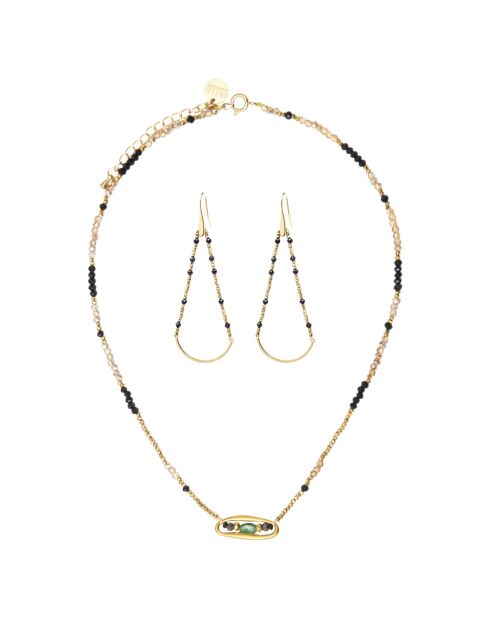 Parure Noir Signature multicolore