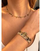 Collana e bracciali multicolor Ombre Bohème