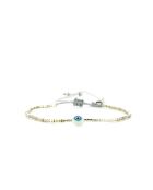 Bracelet inoxydable Silver nude iIris multicolore