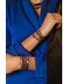 Yuna mehrfarbiges Regenbogen-Onyx-Armband