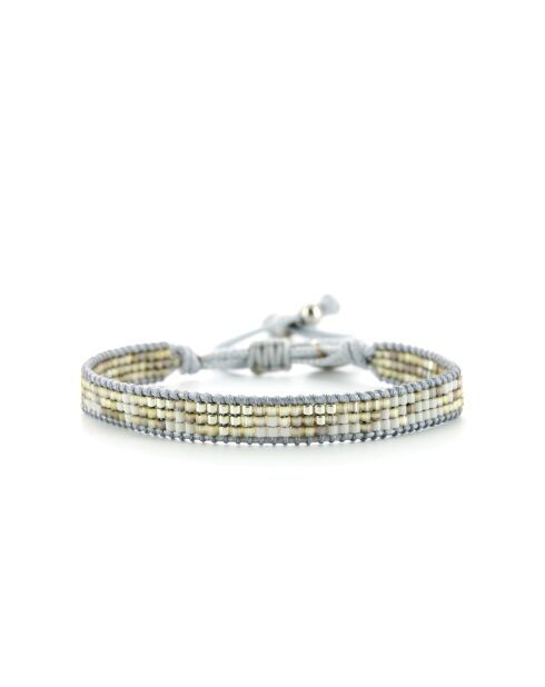 Bracelet inoxydable Silver nude Celia multicolore