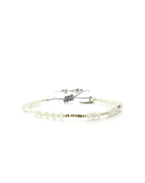 Bracelet inoxydable Silver nude Mila multicolore