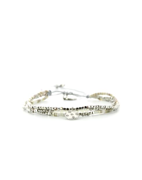 Bracelet inoxydable Silver nude Swen multicolore