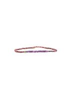 Ema regenboog amethist veelkleurige armband
