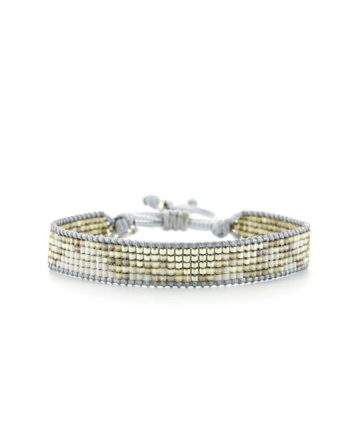 Bracelet inoxydable Silver nude Chloe multicolore
