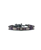 Veelkleurige roestvrijstalen armband van Lina Parma Violet