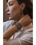 Ema regenboog maansteen veelkleurige chocolade armband