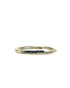 Yuna gouden jade gouden saffierarmband/marineblauw