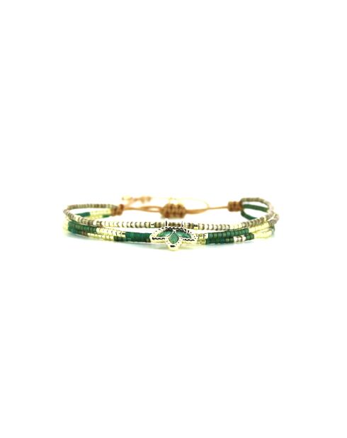 Precious Jade Tina mehrfarbiges Edelstahlarmband
