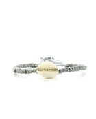 Mehrfarbiges Lea Nude Silber-Edelstahlarmband