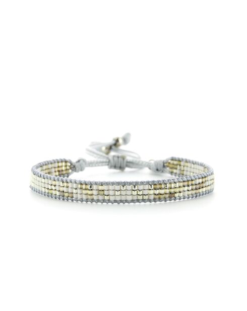 Bracelet inoxydable Silver nude Louise multicolore