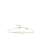 Celine silver nude celine zilver/witte roestvrijstalen armband