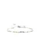 Bracelet inoxydable Silver nude Eva multicolore