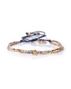 Bracelet inoxydable Golden French Grey Ella multicolore