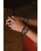 Bracciale Yuna rainbow multicolor con ametista