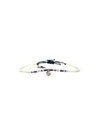 Pulsera Ness Parma Violet multicolor de acero inoxidable