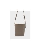 Borsa a secchiello Tracey New grigia con custodia - 16x14,5x23 cm