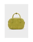Leo kleine groene handtas - 24x8x15 cm