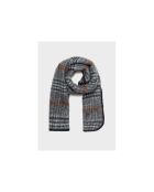 Sciarpa Brit Wales con bordo grigio