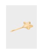 Fermaglio per capelli a forma di stella marina in acciaio inossidabile placcato in oro 18k