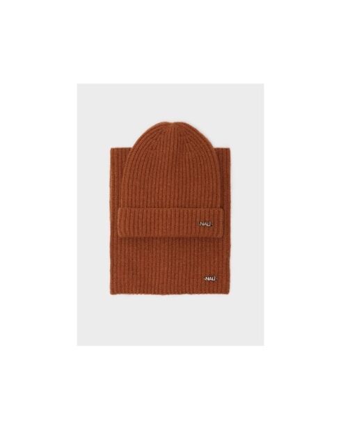 Set cappello e girocollo Claire Brown