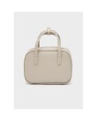 Borsa piccola Emily grigia con tracolla - 20x10x14 cm