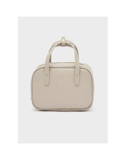 Borsa piccola Emily grigia con tracolla - 20x10x14 cm