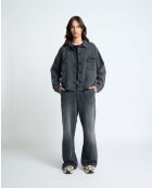 Camicia Anne carbon wash