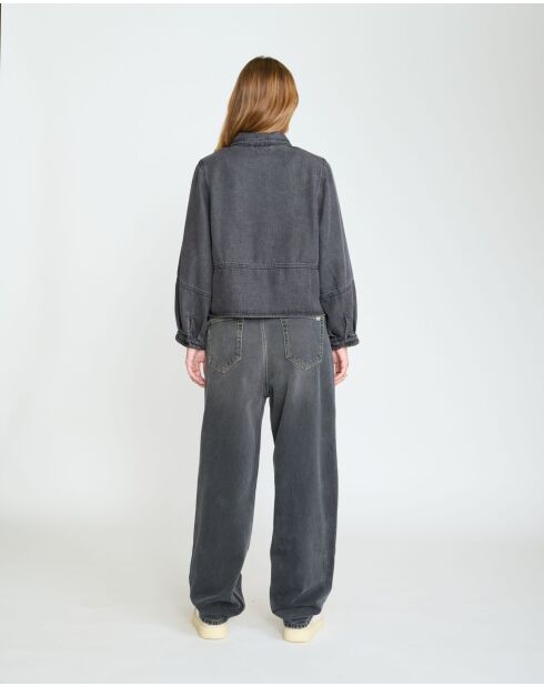 Camicia Anne carbon wash