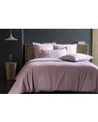 Funda nórdica de algodón percal violeta-hielo - 240x280 cm