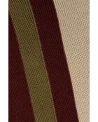 Gestreiftes Poloshirt Numana aus Terrakotta - TERRACOTTA