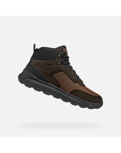 Sneakers U Spherica 4X4 B Abx brun foncé
