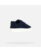 Marineblaue U Magnete Sneakers