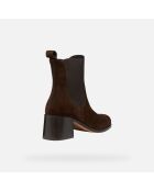 Bottines D Alnoire brun foncé