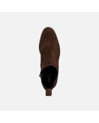 Bottines D Alnoire brun foncé