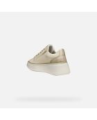 D Sunnetty papyrus/lt gouden sneakers
