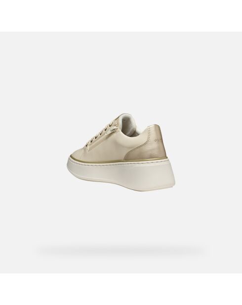 Sneakers D Sunnetty in papiro/oro chiaro
