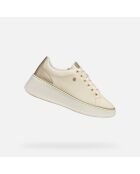 D Sunnetty papyrus/lt gouden sneakers