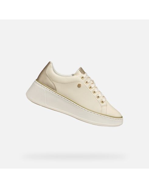 D Sunnetty papyrus/lt gouden sneakers