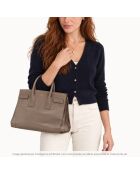 Saint Laurent Kleine Taupe-Tagetasche